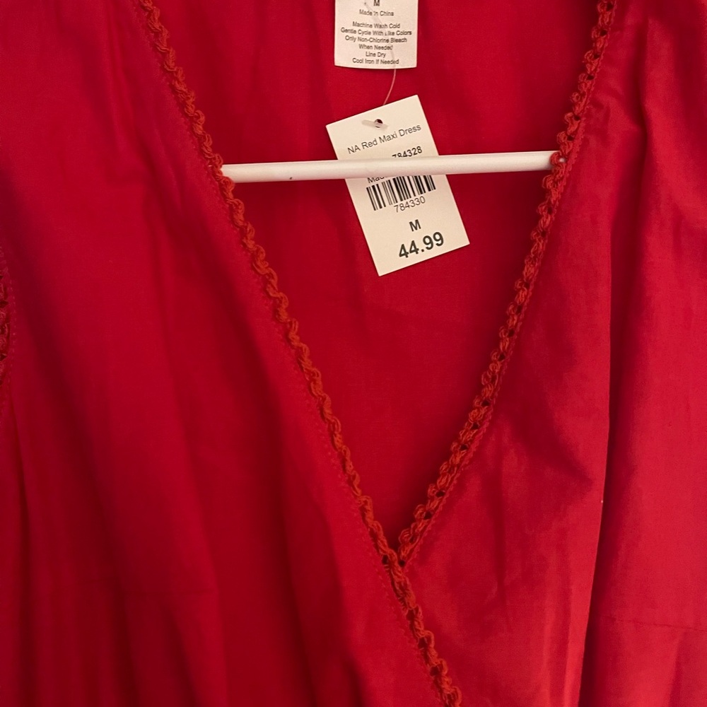 Red Maxi Dress